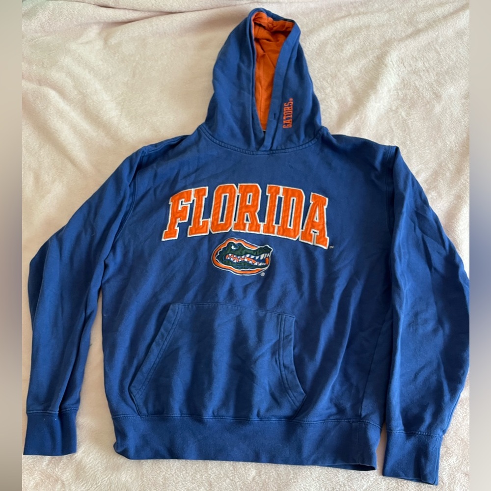 Embroidered Logo University of Florida UF Gators Football Hoodie Sweatshirt